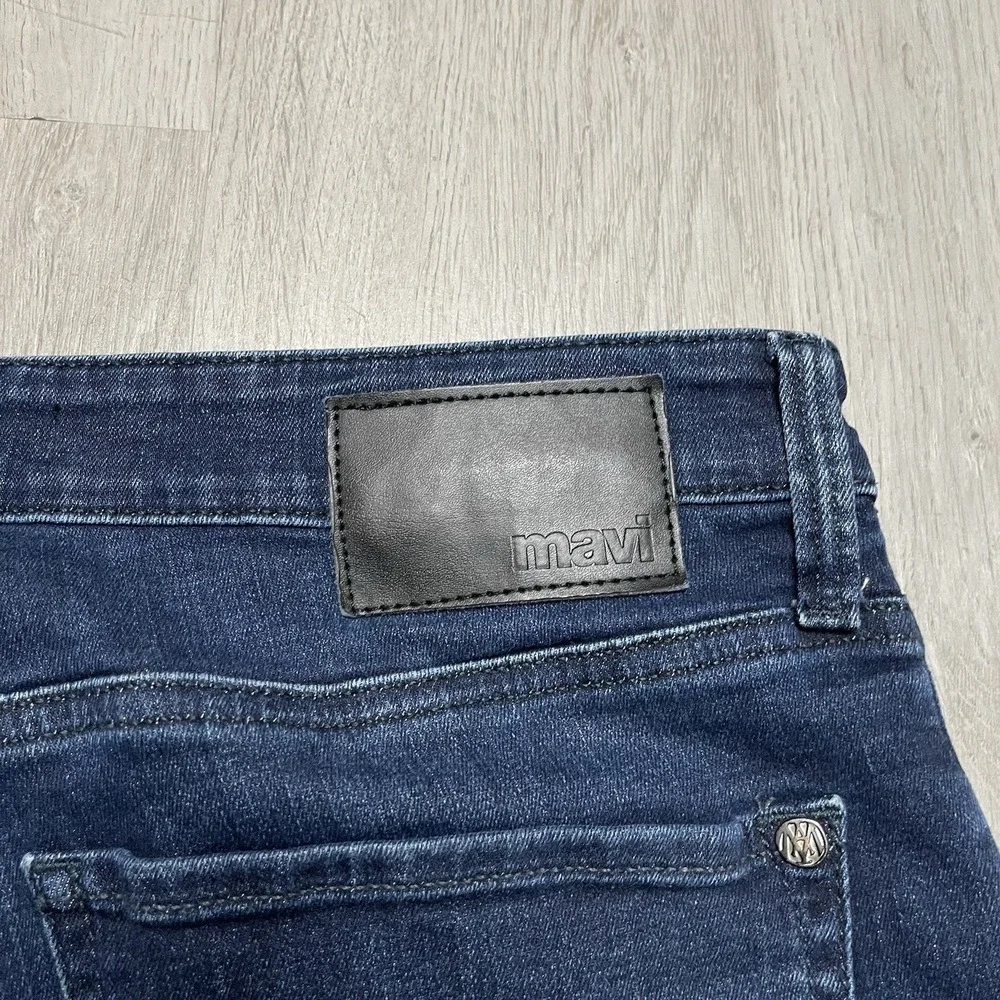 Mavi Jake Jeans Mens 34x31 Blue Slim Leg Cotton Blend Stretch Preppy Mid Rise